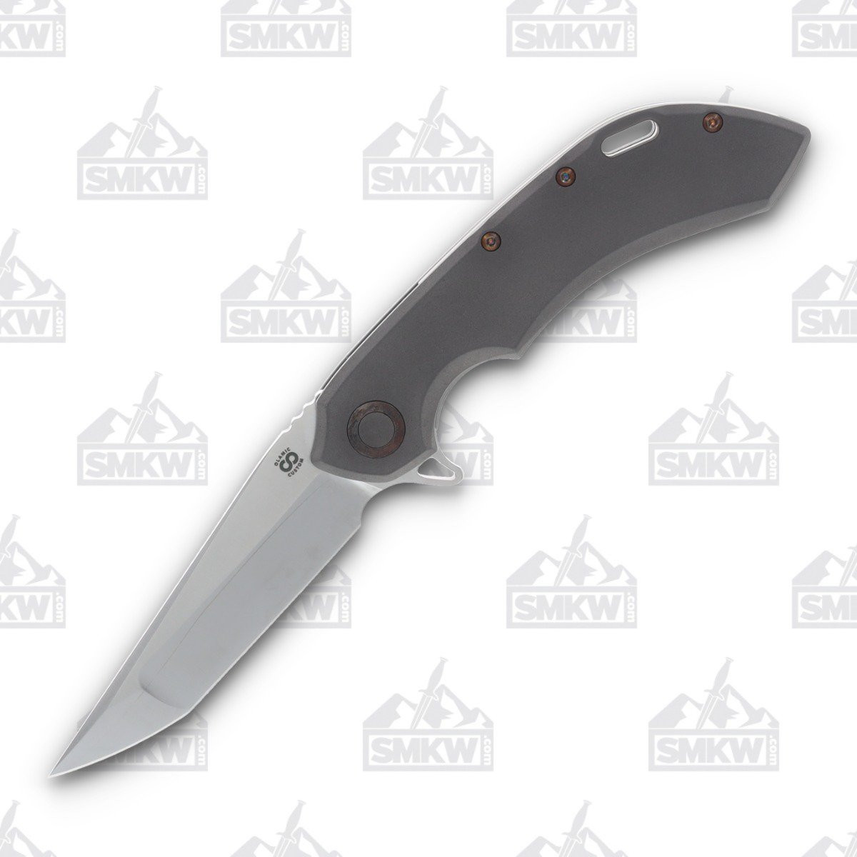 Olamic Wayfarer 247 Folding Knife T-097W Companto (Dark Blast, Antique) T097W