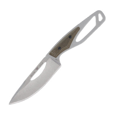 Buck Paklite 2.0 Field Pro Fixed Blade Knife (OD Green Micarta)