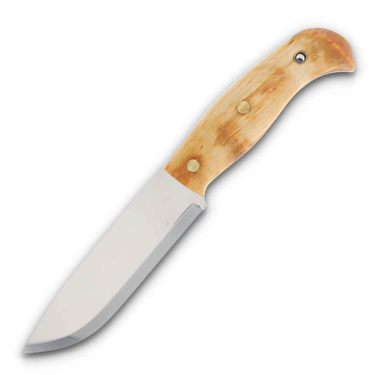 Helle Knives Helle Nord Fixed Birch Wood 5.79 In Sandvik 14C28N