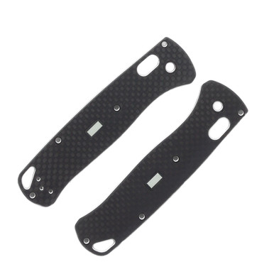 Glow Rhino Benchmade Bugout Knife Handle Scales Carbon Fiber 