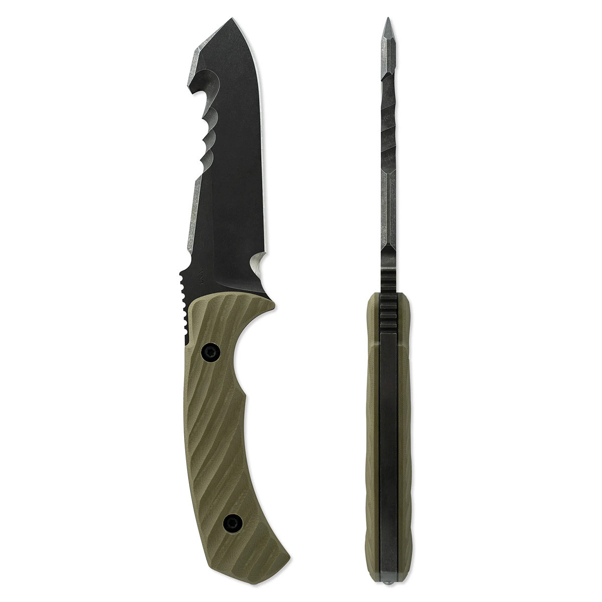 Toor Knives Egress Search and Rescue Fixed Blade Knife Covert