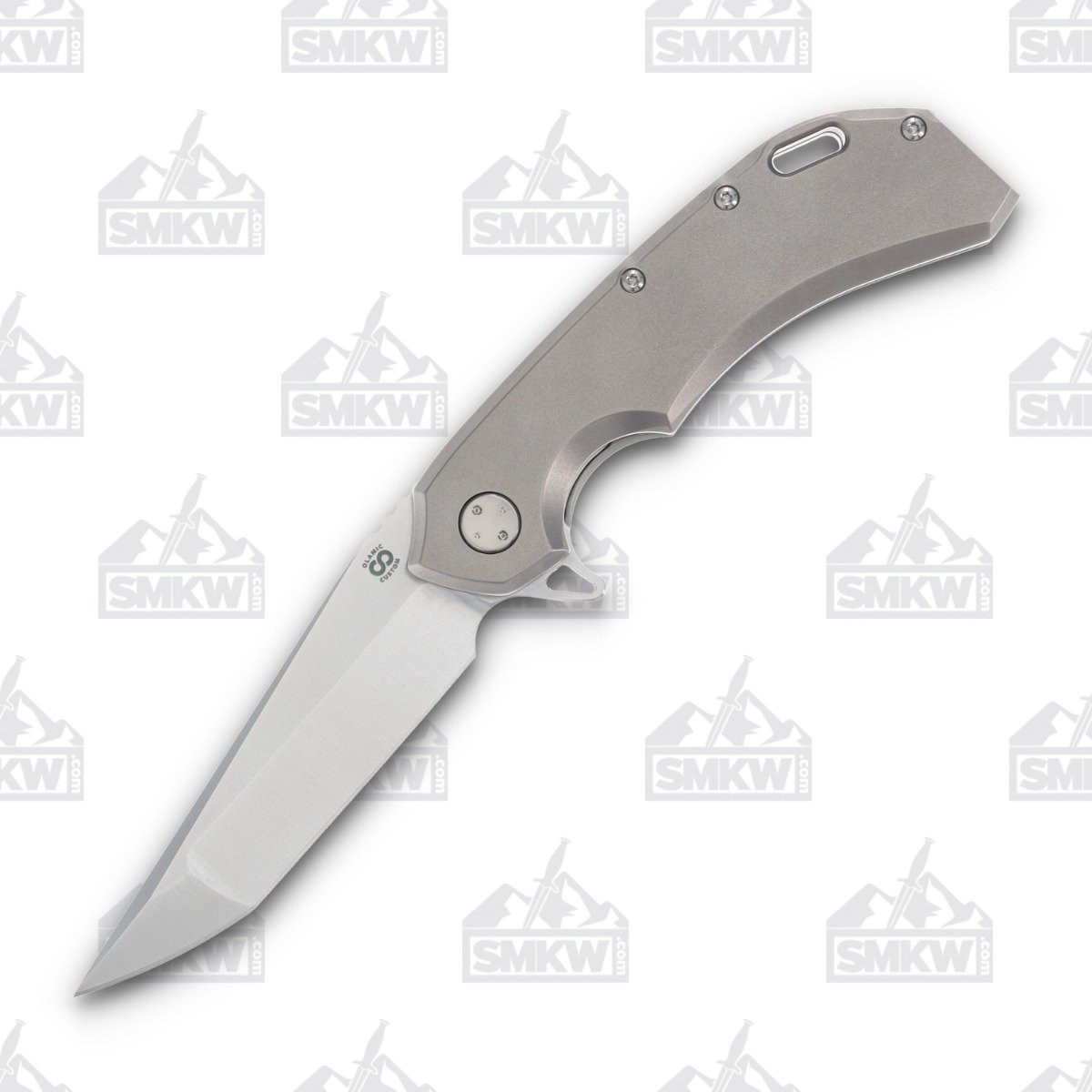 Olamic Wayfarer 247 Folding Knife T-098W Companto (Satin, Light Blast) T098W