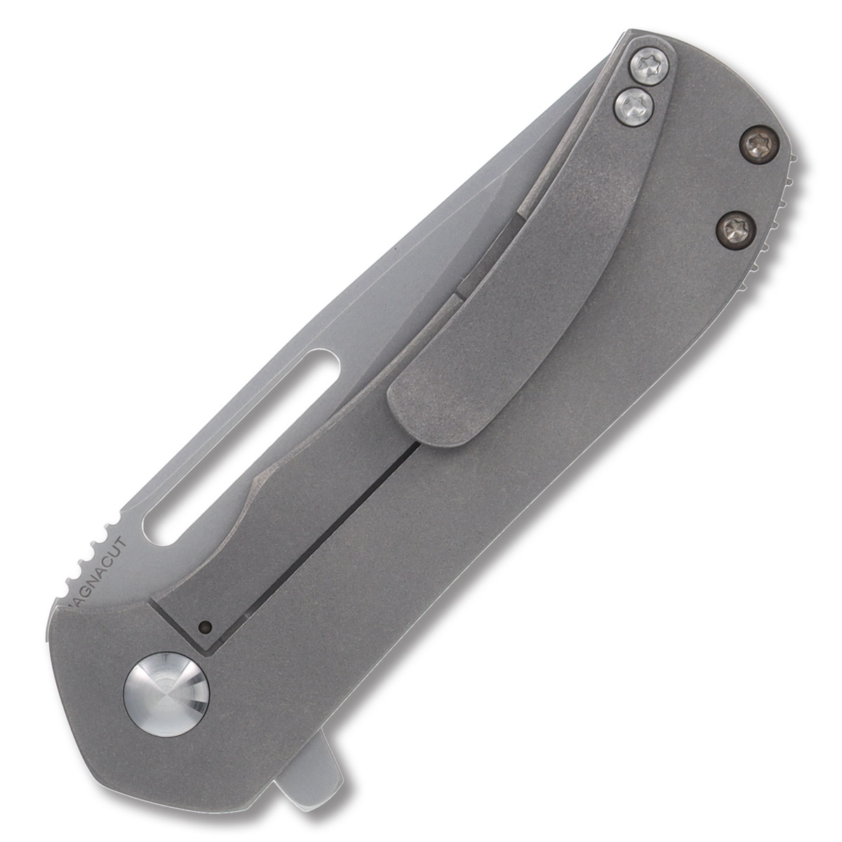 Doc Shiffer Field Grade Recon Framelock Folding Knife (Magnacut
