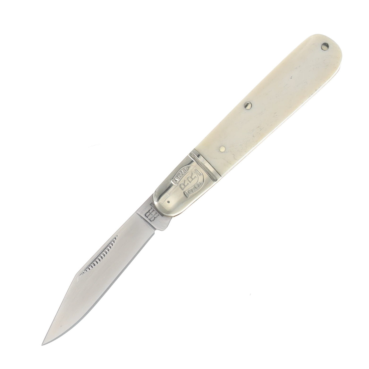 Rough Ryder White Smooth Bone Small Barlow RR1273