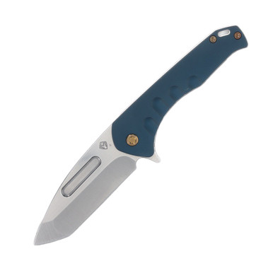 Medford Praetorian Swift FL Folding Knife 3.37in Tumbled Tanto Blue MKFF2064TT-44TM-T1C1-Q4
