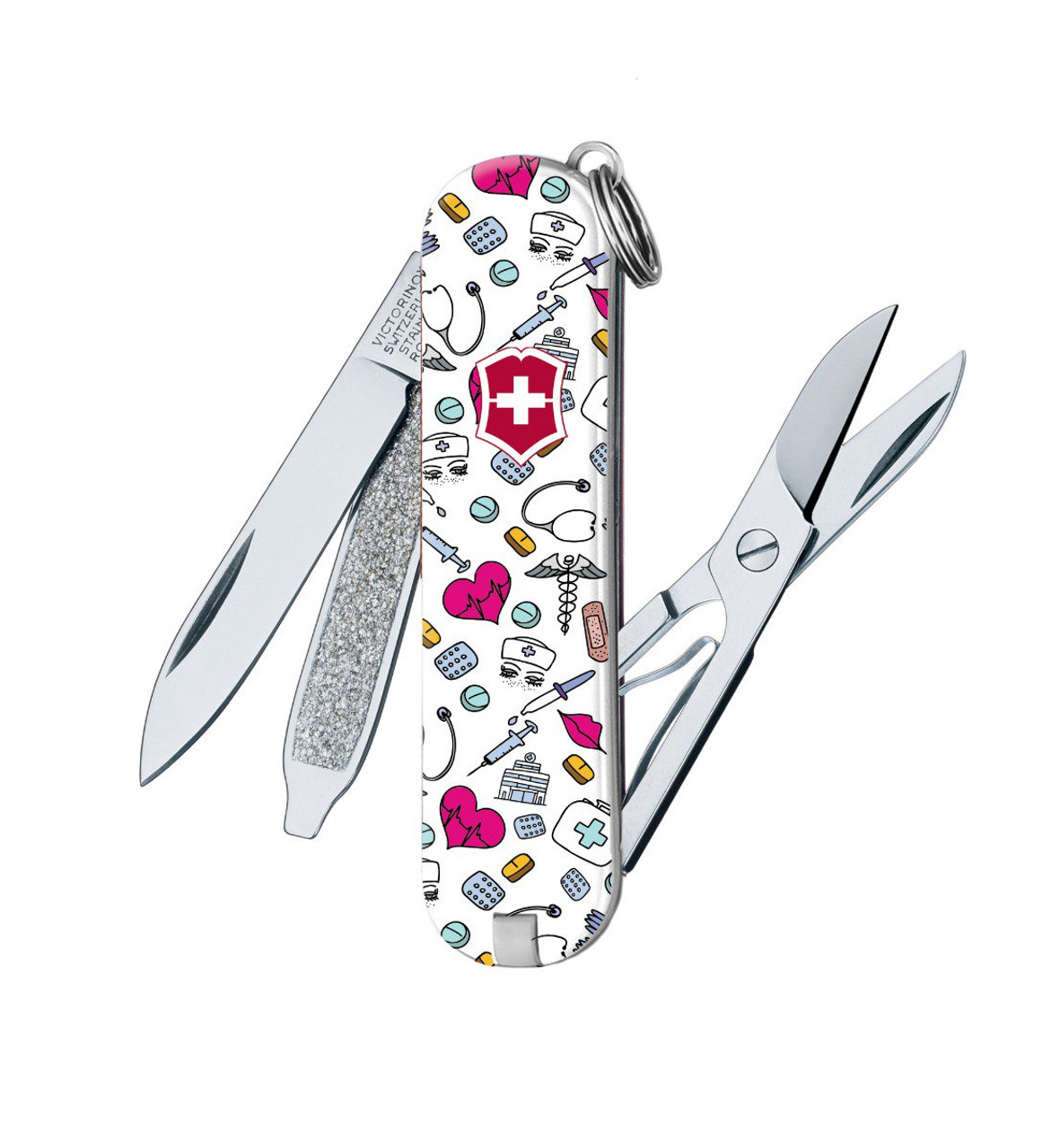Victorinox Floral Knife Green - Smoky Mountain Knife Works
