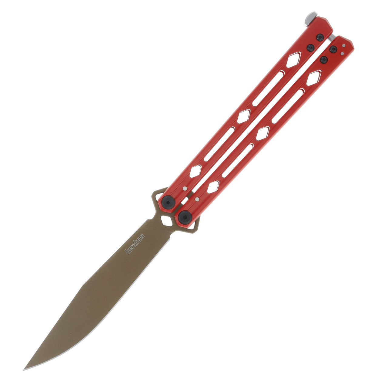 Kershaw Lucha Balisong (Red/Bronze) KS5150REDBRZ - Smoky Mountain