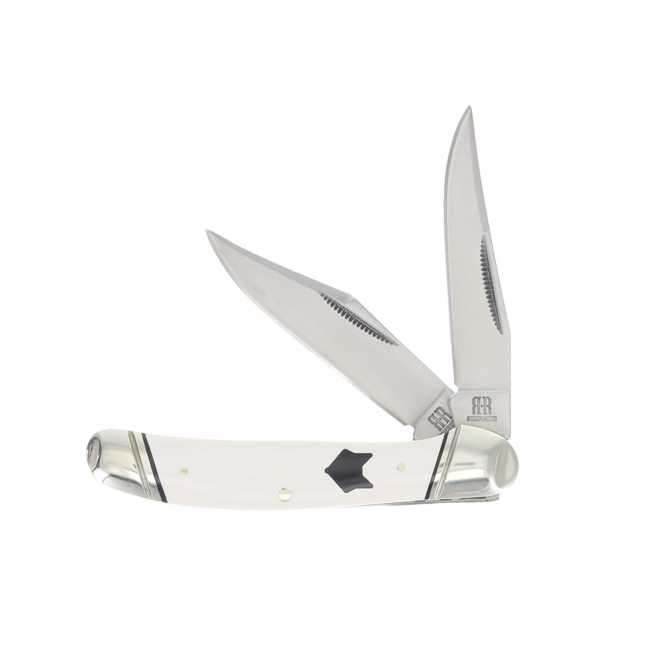 Rough Ryder Arctic Fox Copperhead Folding Knife RR2545 - Smoky