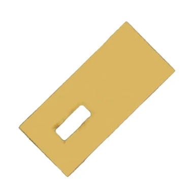 Brass Guard - 5" Narrow Bowie