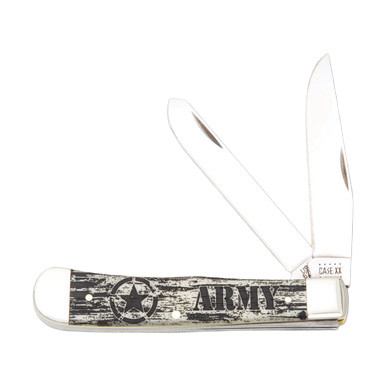 Case Army Natural Bone Trapper Folding Knife CA15032