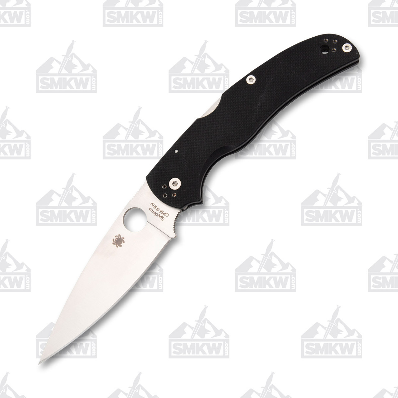 Spyderco  Spyderco Culinary K09PBK Paring Knife - BLACK / PlainEdge