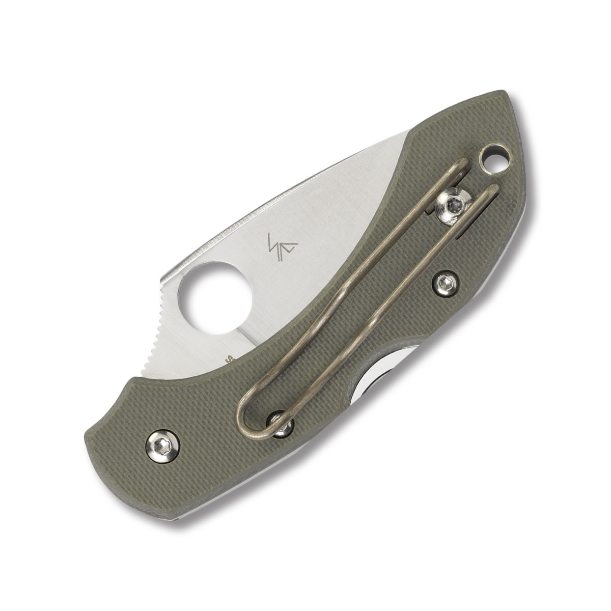Spyderco Dragonfly Folding Knife Foliage Green G-10 SPC28GPFG 