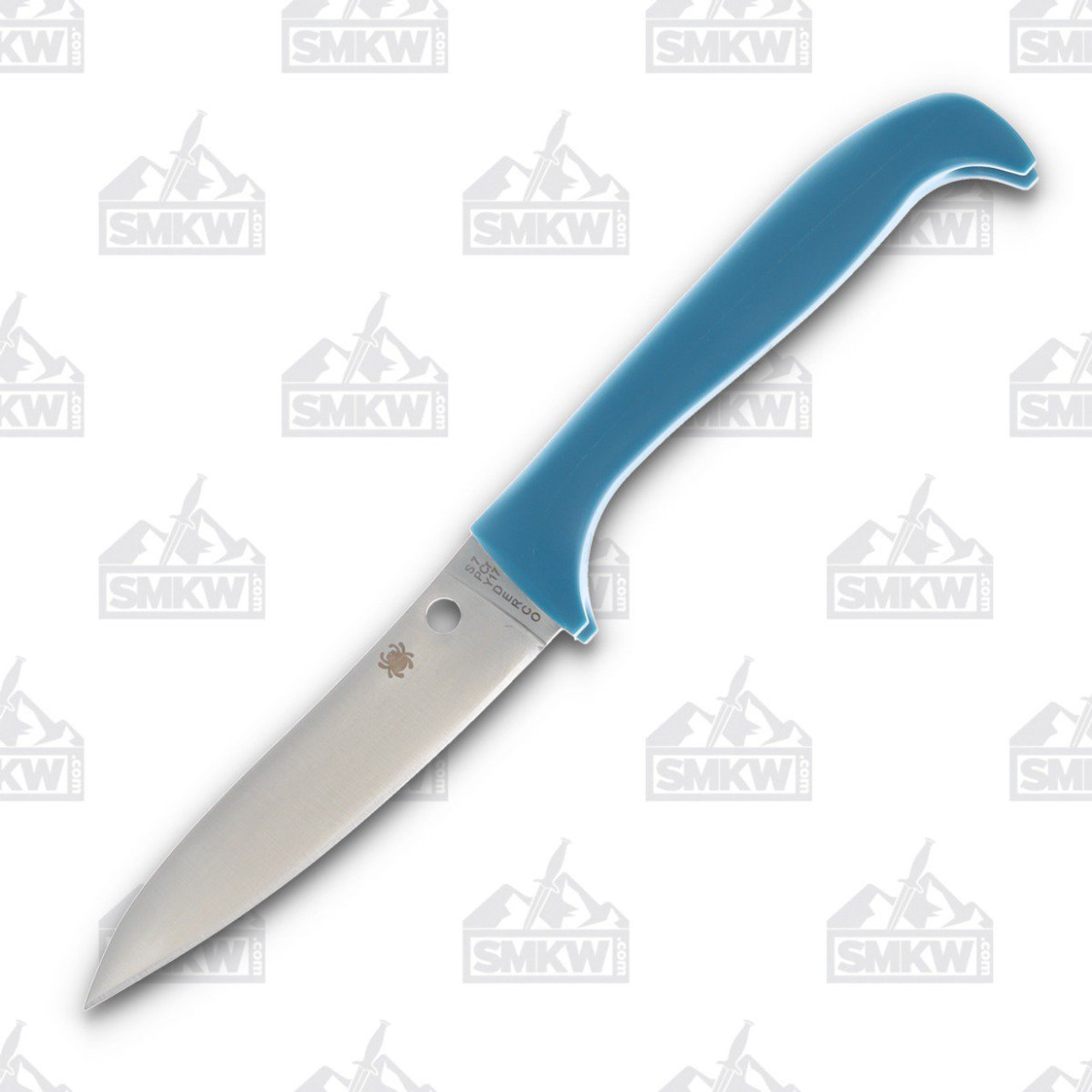 Spyderco Counter Critter Kitchen Knife Blue - Smoky Mountain Knife