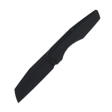 Vero Axon Framelock Folding Knife Blackout DLC M390/Titanium 