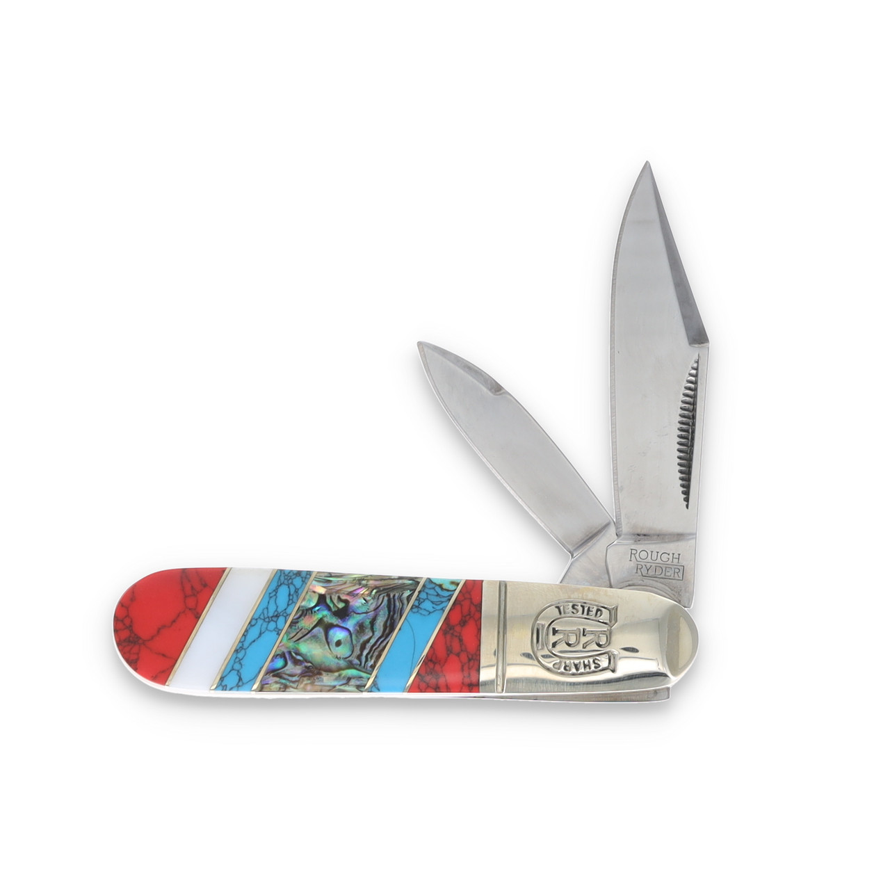 Rough Ryder Stoneworx Barlow Folding Knife RR2403