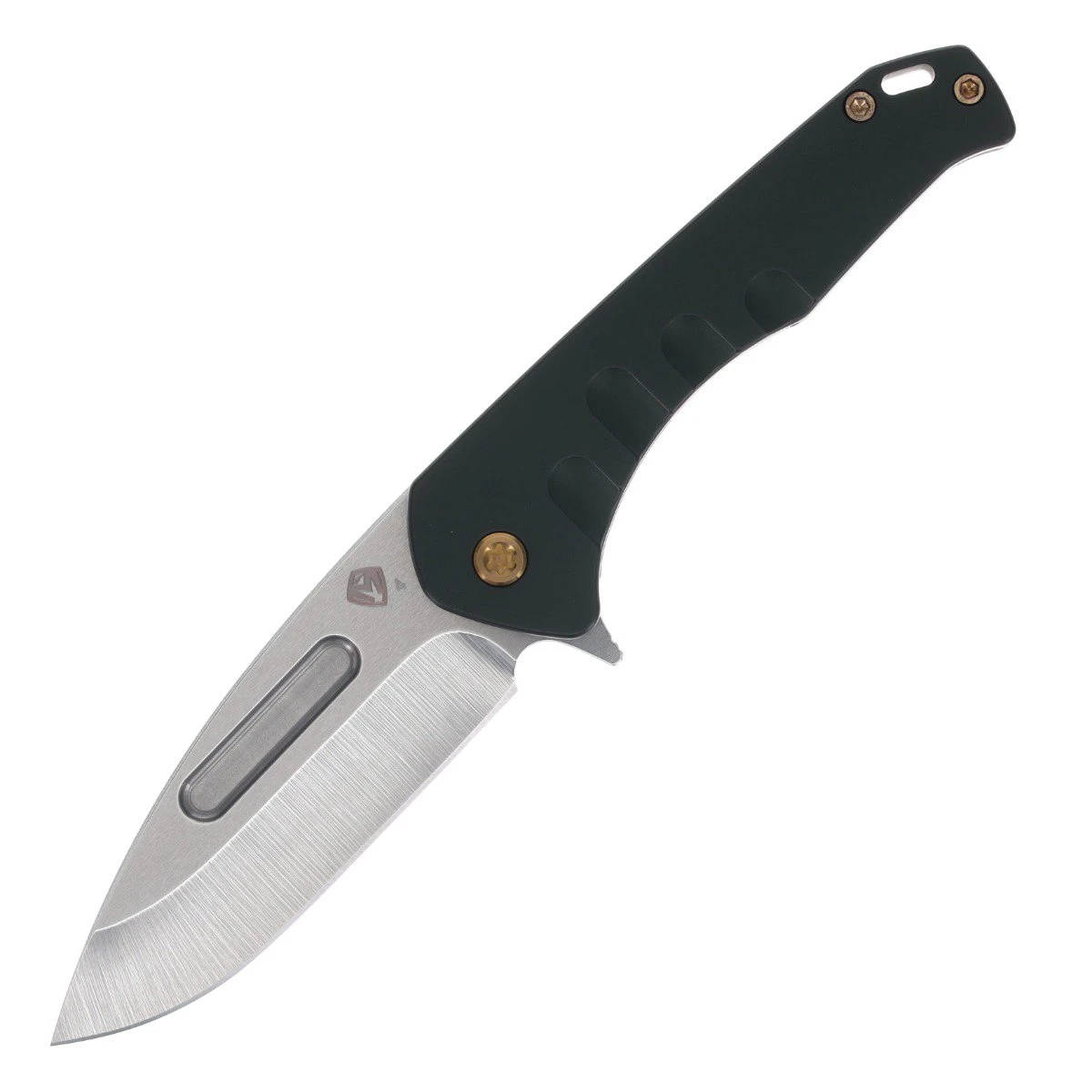 Medford Praetorian Swift FL Folding Knife 3.37in Drop Point Green