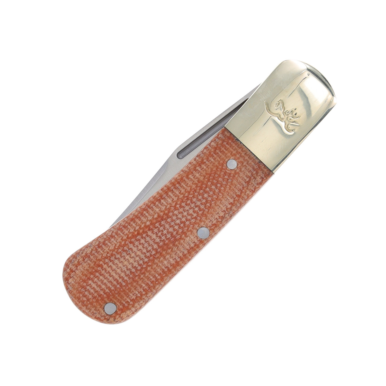 Browning Steambank Brown Clip Point Folding Knife SMKW Exclusive