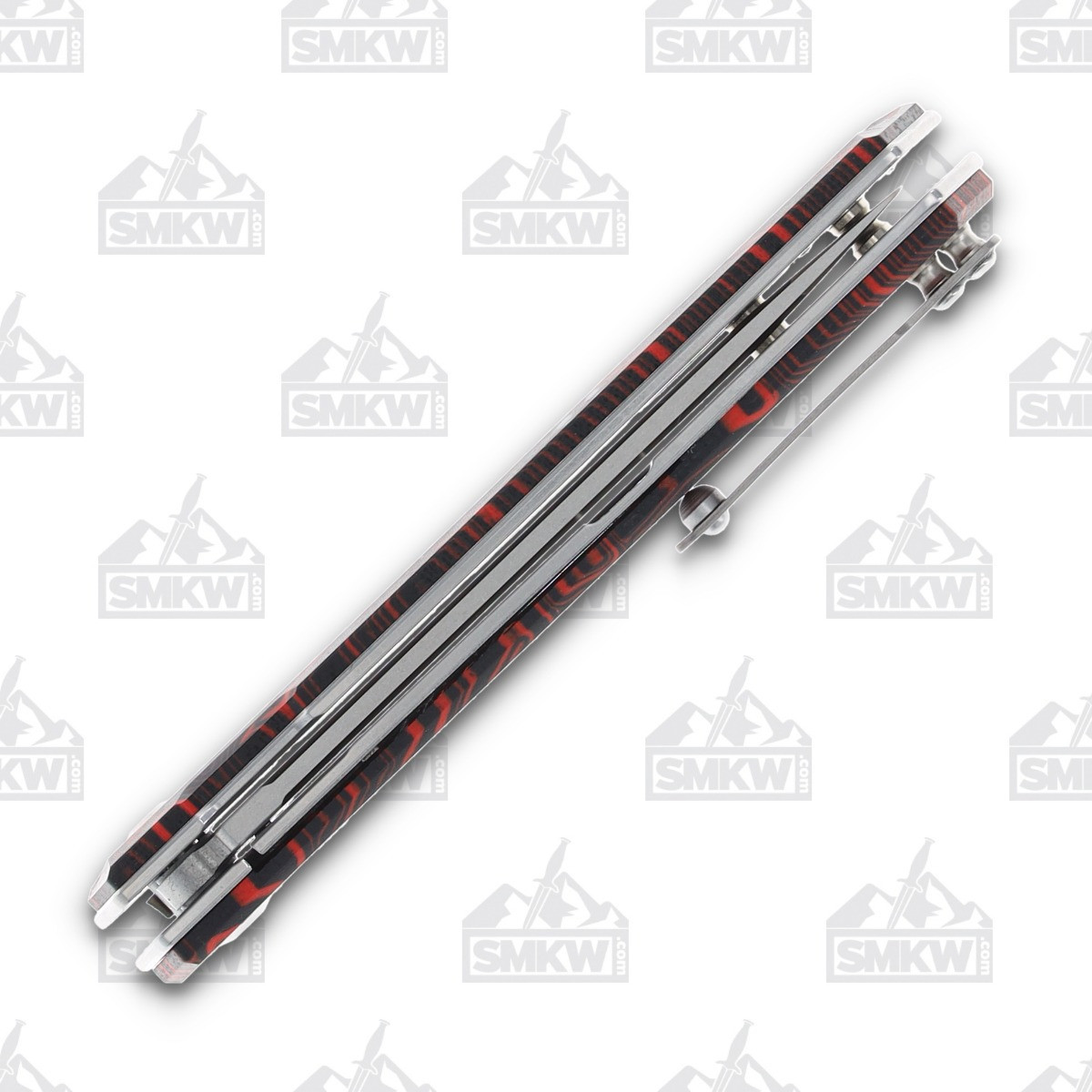 Rough Ryder Reserve Red and Black G-10 Linerlock Folding Knife