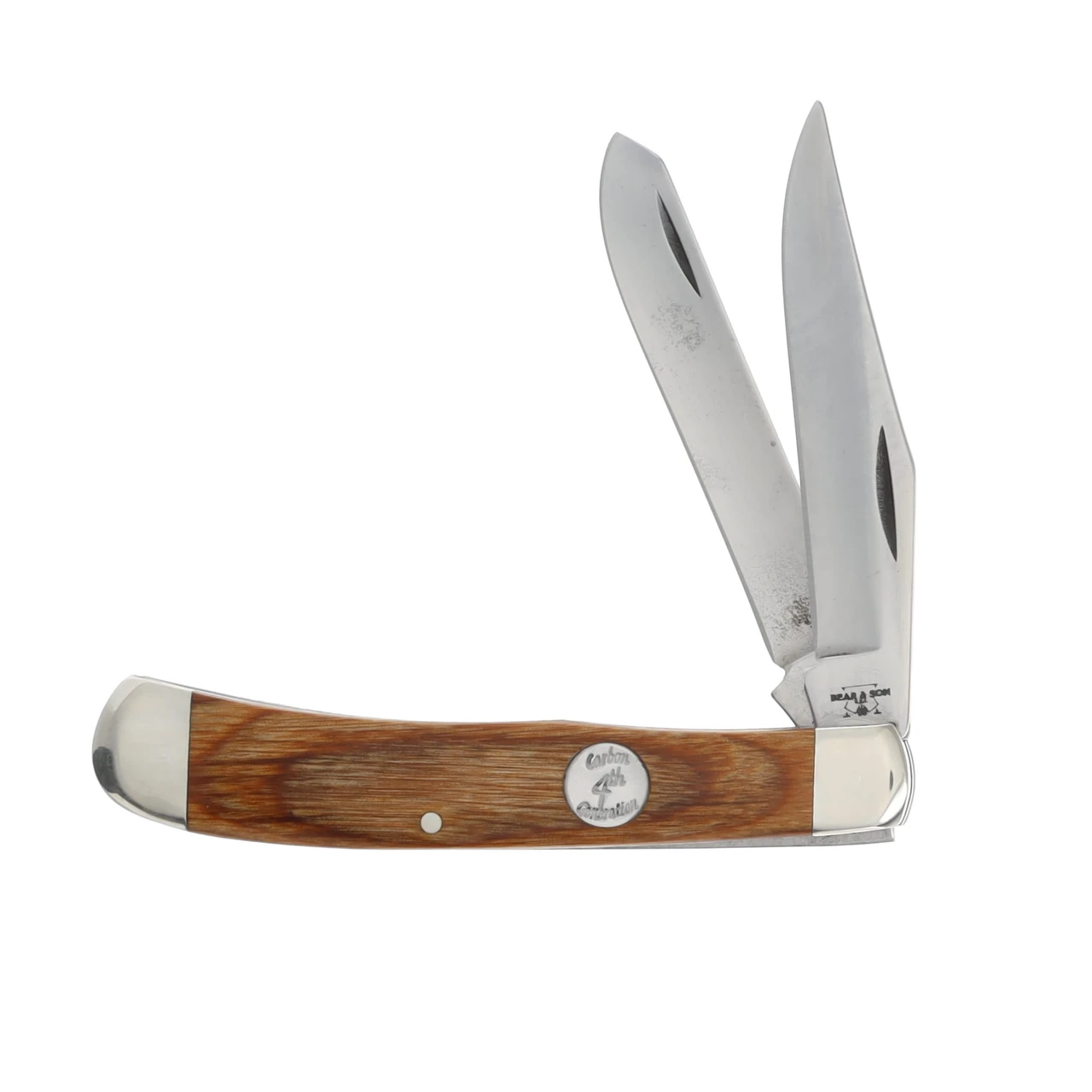 Bear & Son Trapper Folding Knife Heritage Walnut BRC254