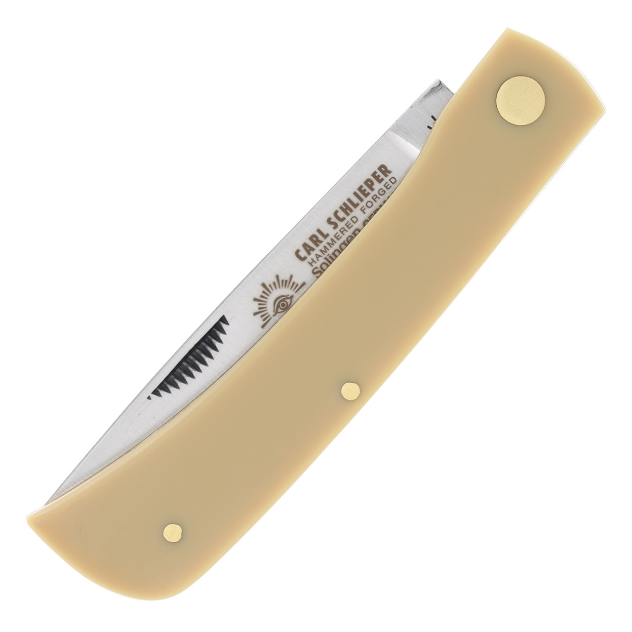 Eye Brand Yellow Composition Clodbuster Folding Knife - Smoky Mountain Knife  Works