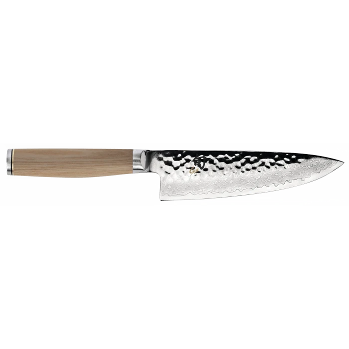 Shun Premier Chefs Knife Blonde Pakkawood 6in Plain Chefs
