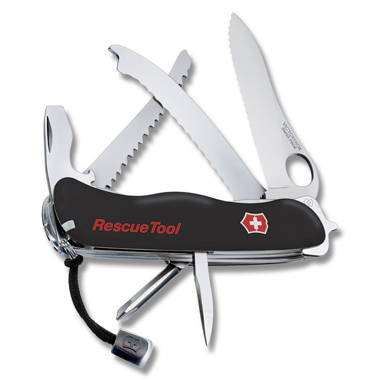 Victorinox Rescue Tool Black V54900 - Smoky Mountain Knife Works