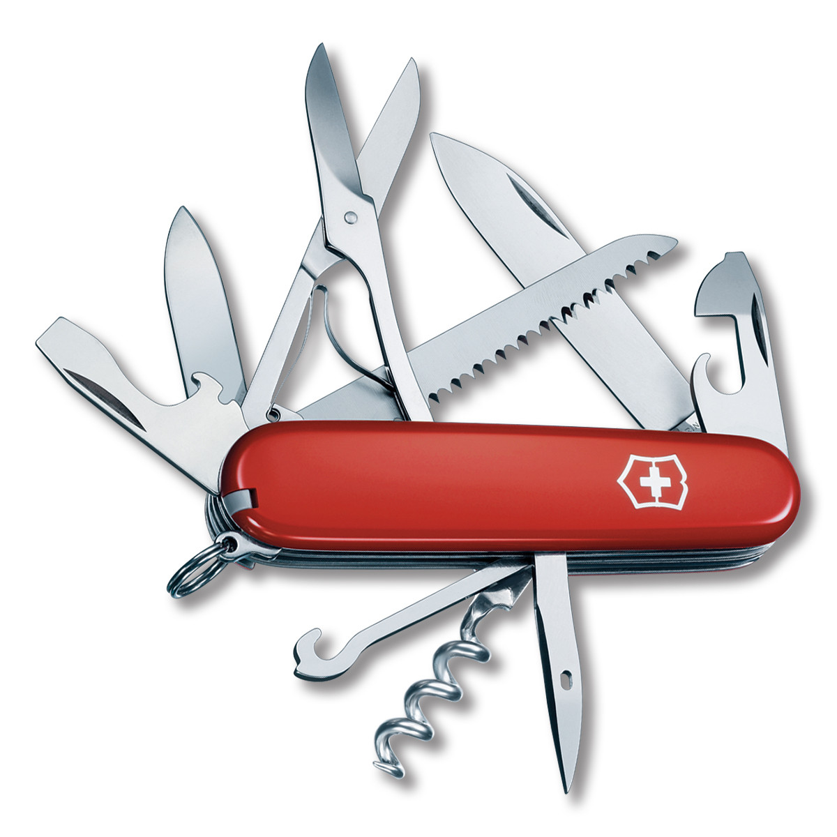 Victorinox Huntsman Swiss Army Knife Red