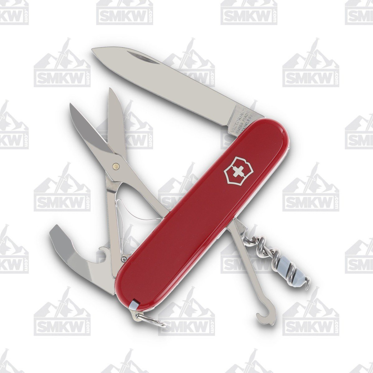 Victorinox Compact Red - Swiss Army Pocket Knife 91 mm - 15 Tools -  Pocketknives 