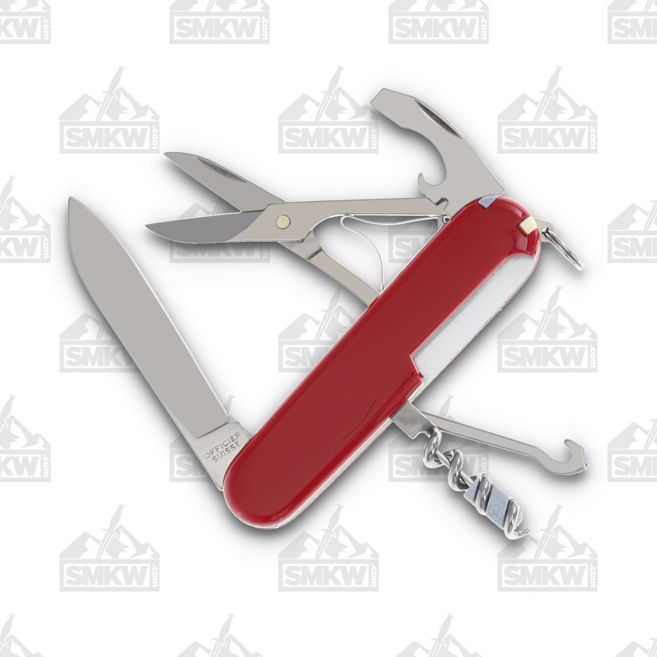 Victorinox Spartan Swiss Army Knife Red with Pouch - Smoky Mountain Knife  Works