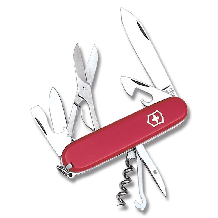 Victorinox Climber Swiss Army Knife Red