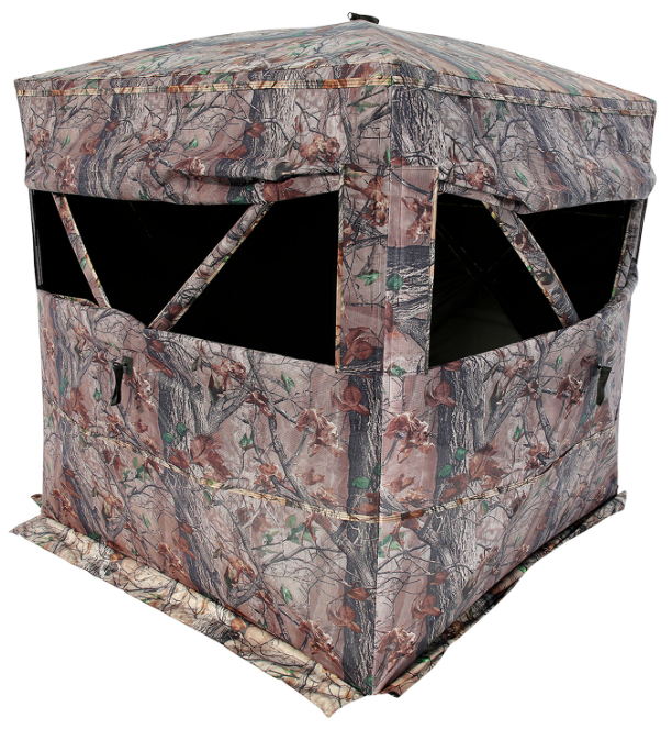 Muddy Prevue 3-Person See-Through Ground Blind - Epic Camo