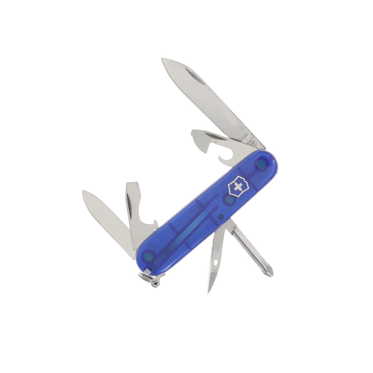 Victorinox Tinker Swiss Army Knife Translucent Sapphire V56112