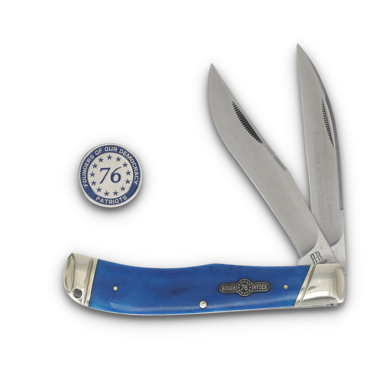 Rough Ryder Patriot Series Jumbo Trapper Gift Set with Collector's