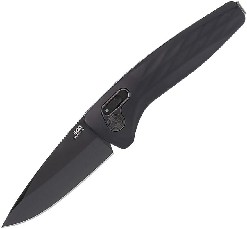 SOG One-Zero Automatic Knife Blackout S35VN/Aluminum SOG15730157