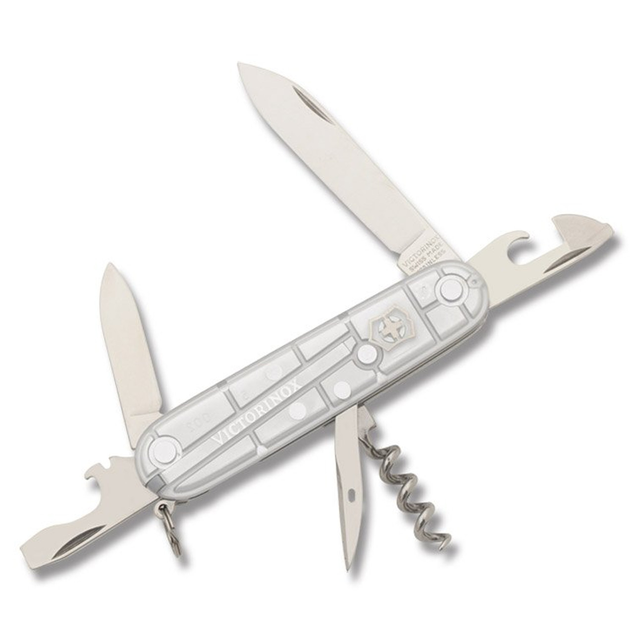 Victorinox Spartan Lite Swiss Army Knife Translucent Silver - Smoky  Mountain Knife Works