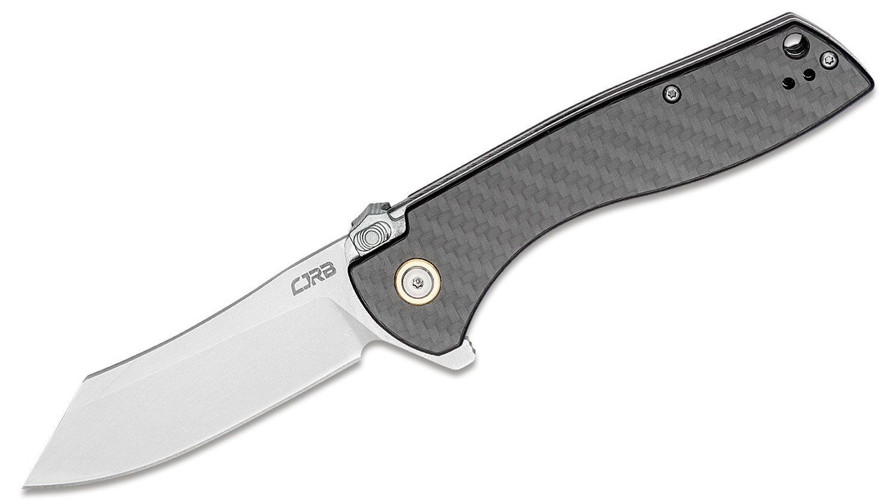 CJRB By Artisan Kicker Carbon Fiber Handle D2 Steel J1915-CF