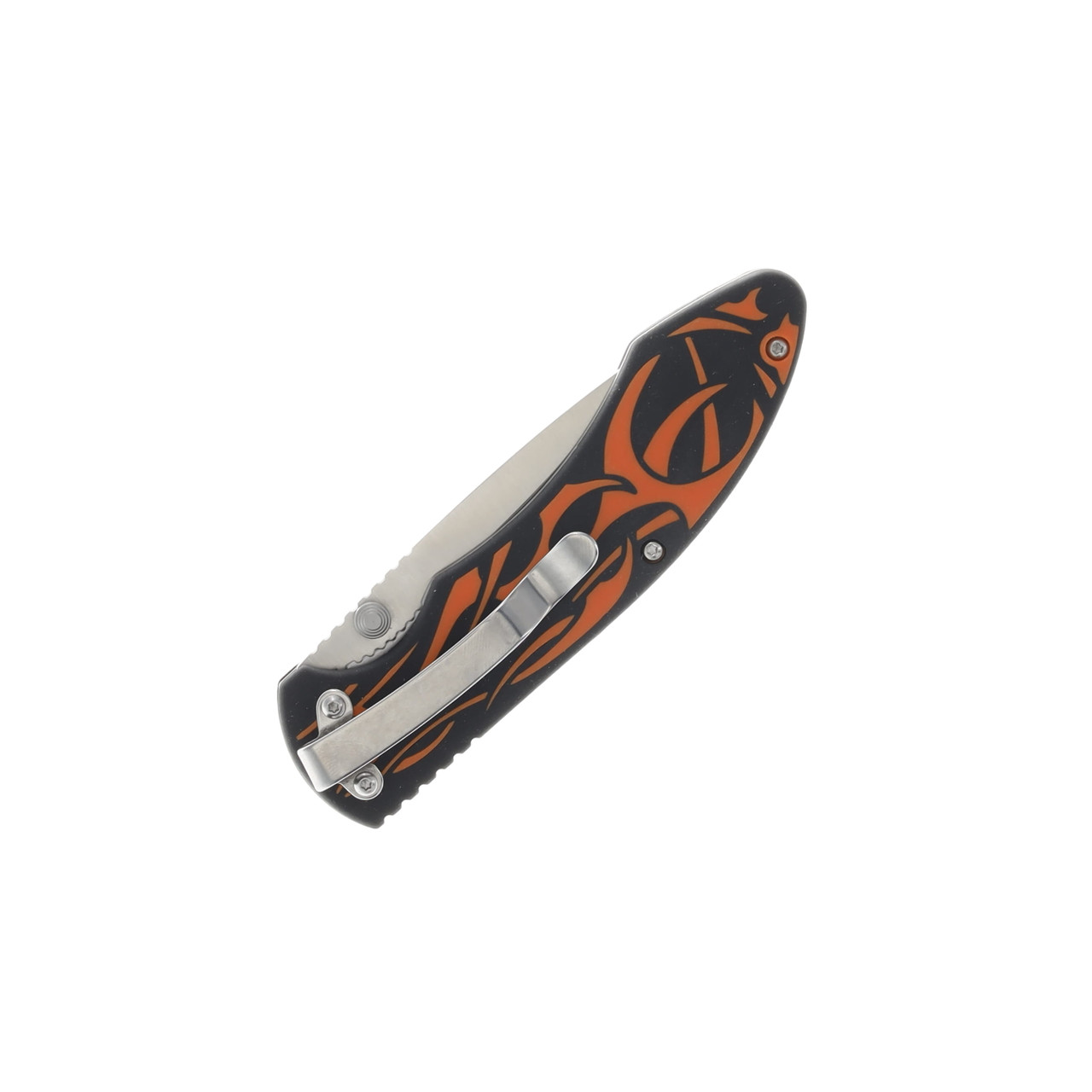 Tec-X Harley-Davidson TF-1 Linerlock Folding Knife CA52119 - Smoky