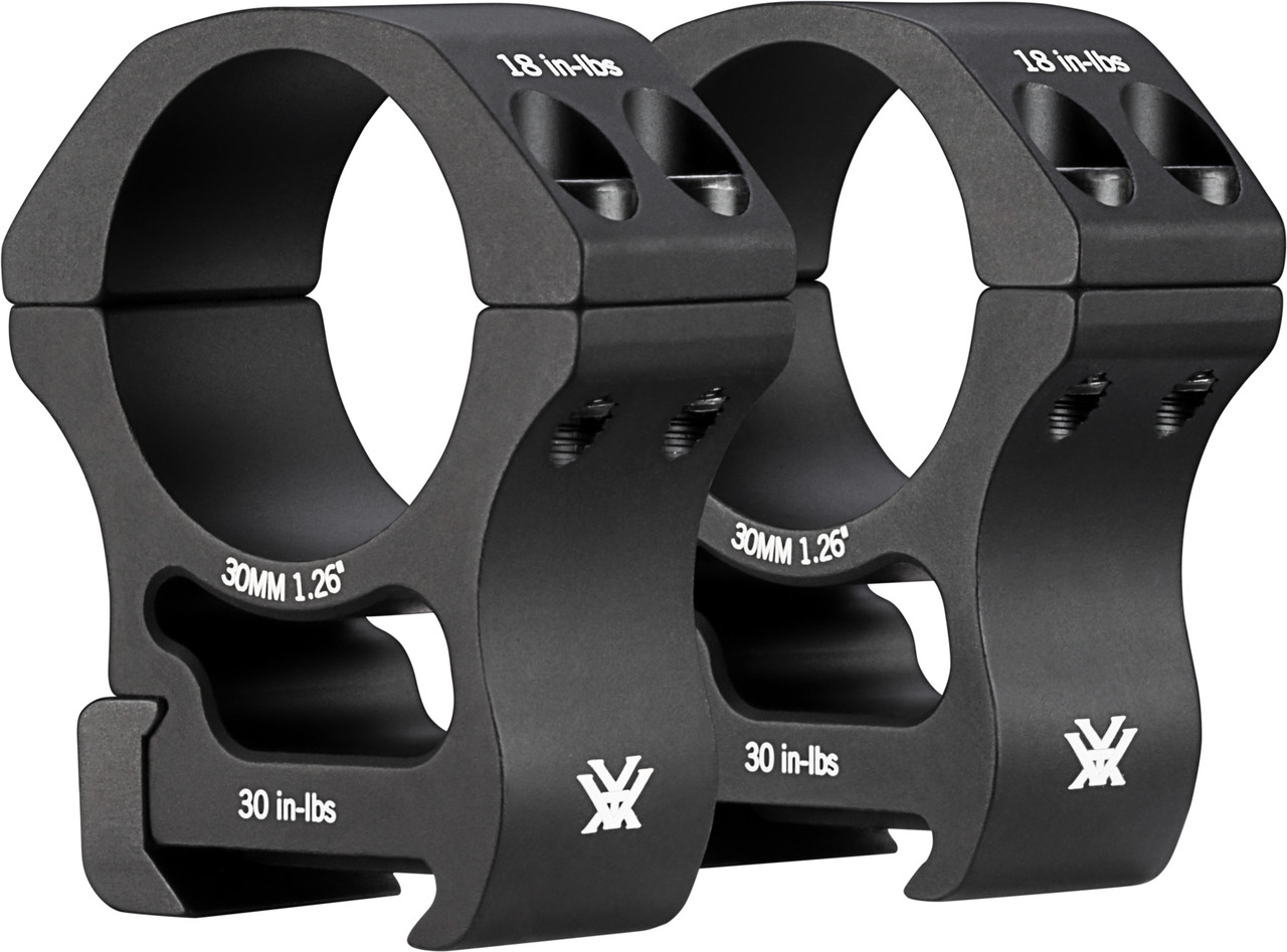 Vortex Pro Series 30mm Rings High - 1.26