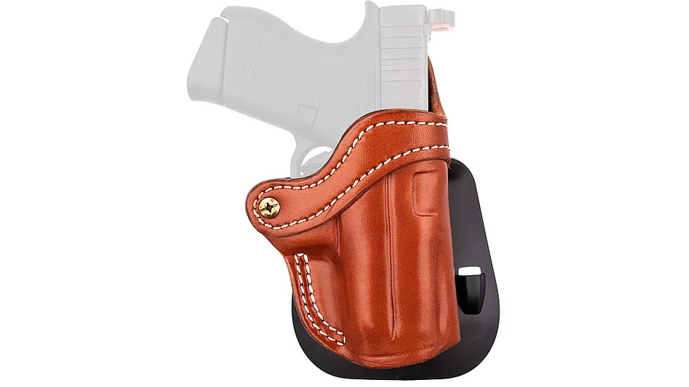 Optic Ready OWB Paddle Holster Size 2.3 Classic Brown RH ORPDH23CBRR