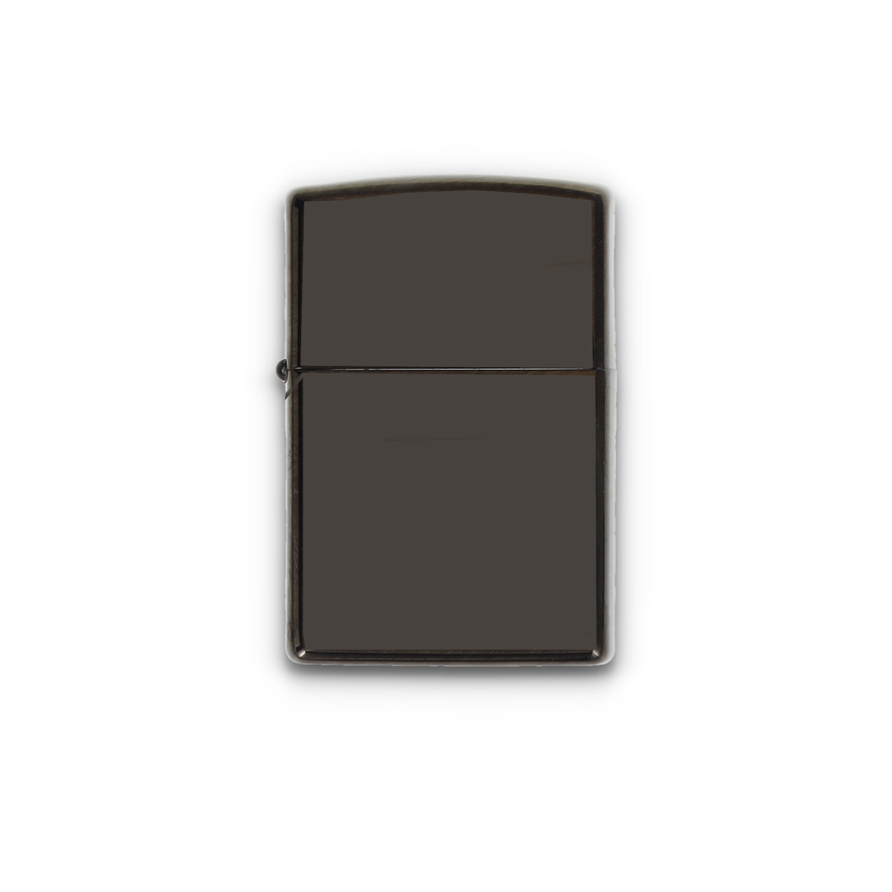 Zippo Classic Lighter High Polish Black  Front 