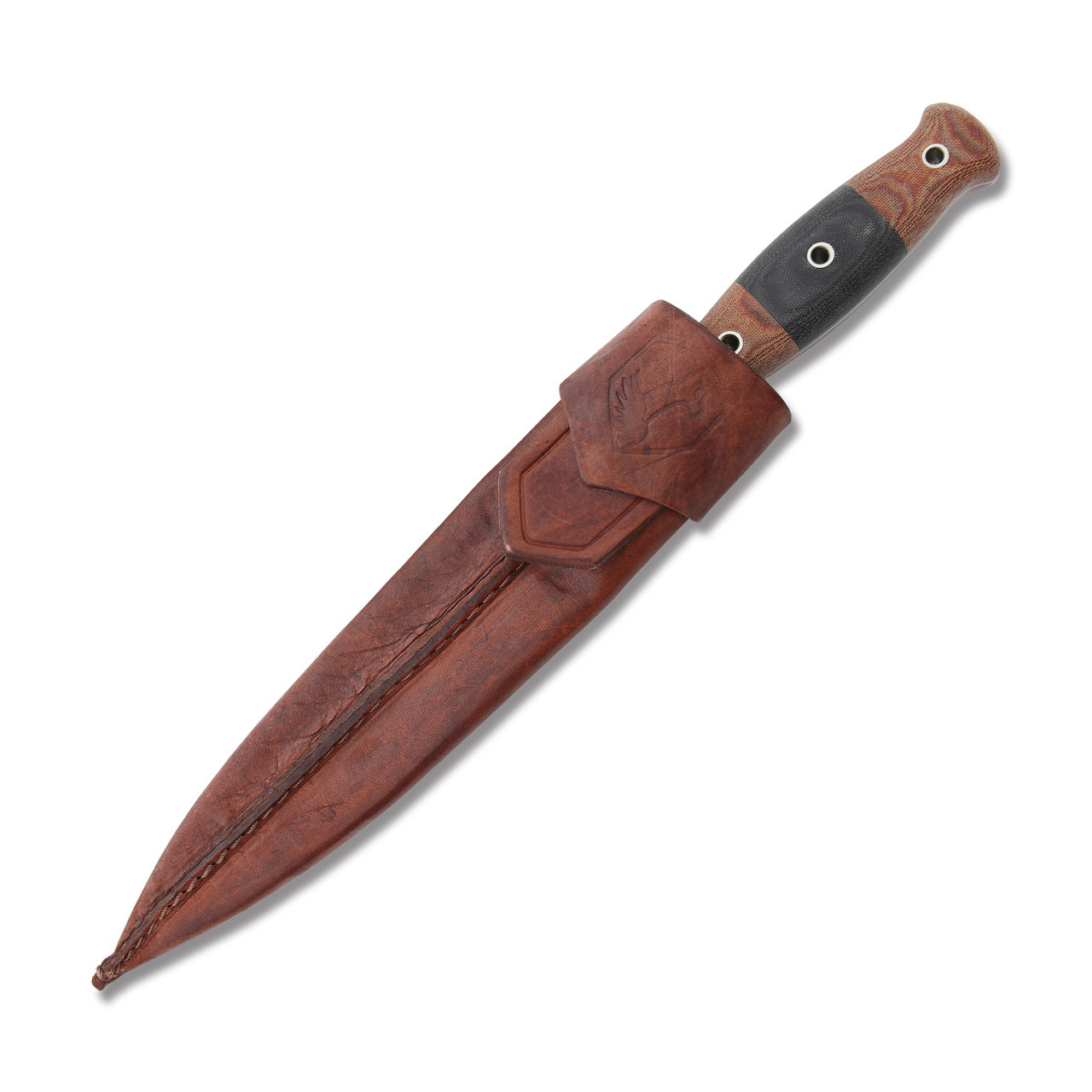 Condor 8 Inch Primitive Bush Knife Carbon Steel Blade with Sheath