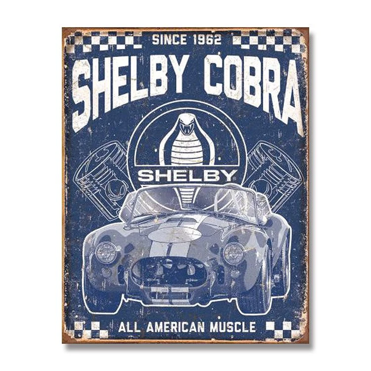 Shelby-American Muscle Tin Sign