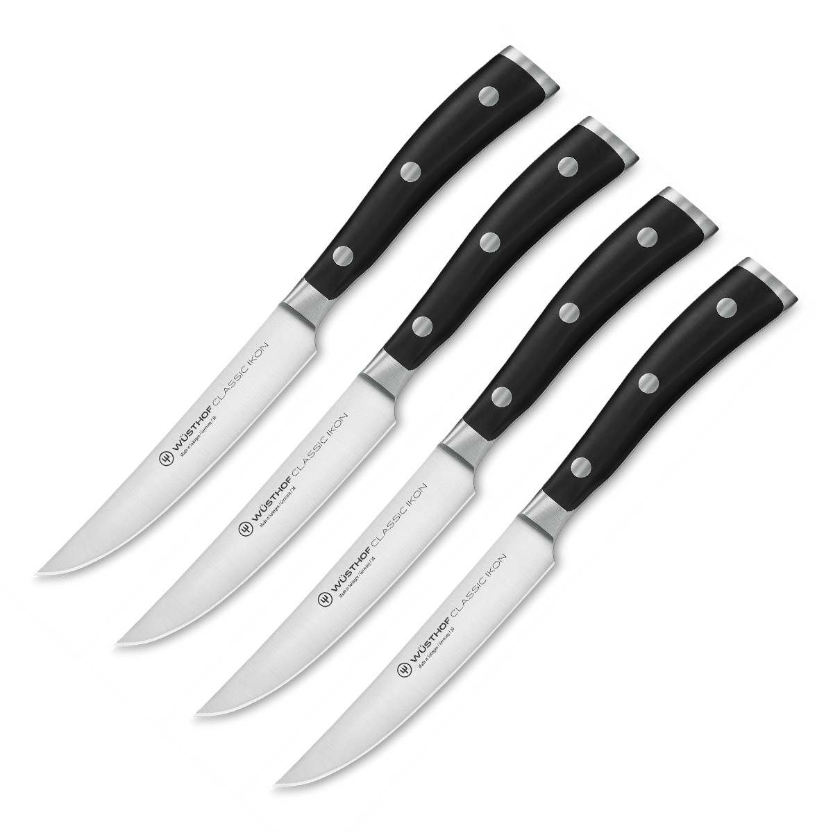 Wusthof Classic Ikon 4 Piece Steak Knife Set 1120360401