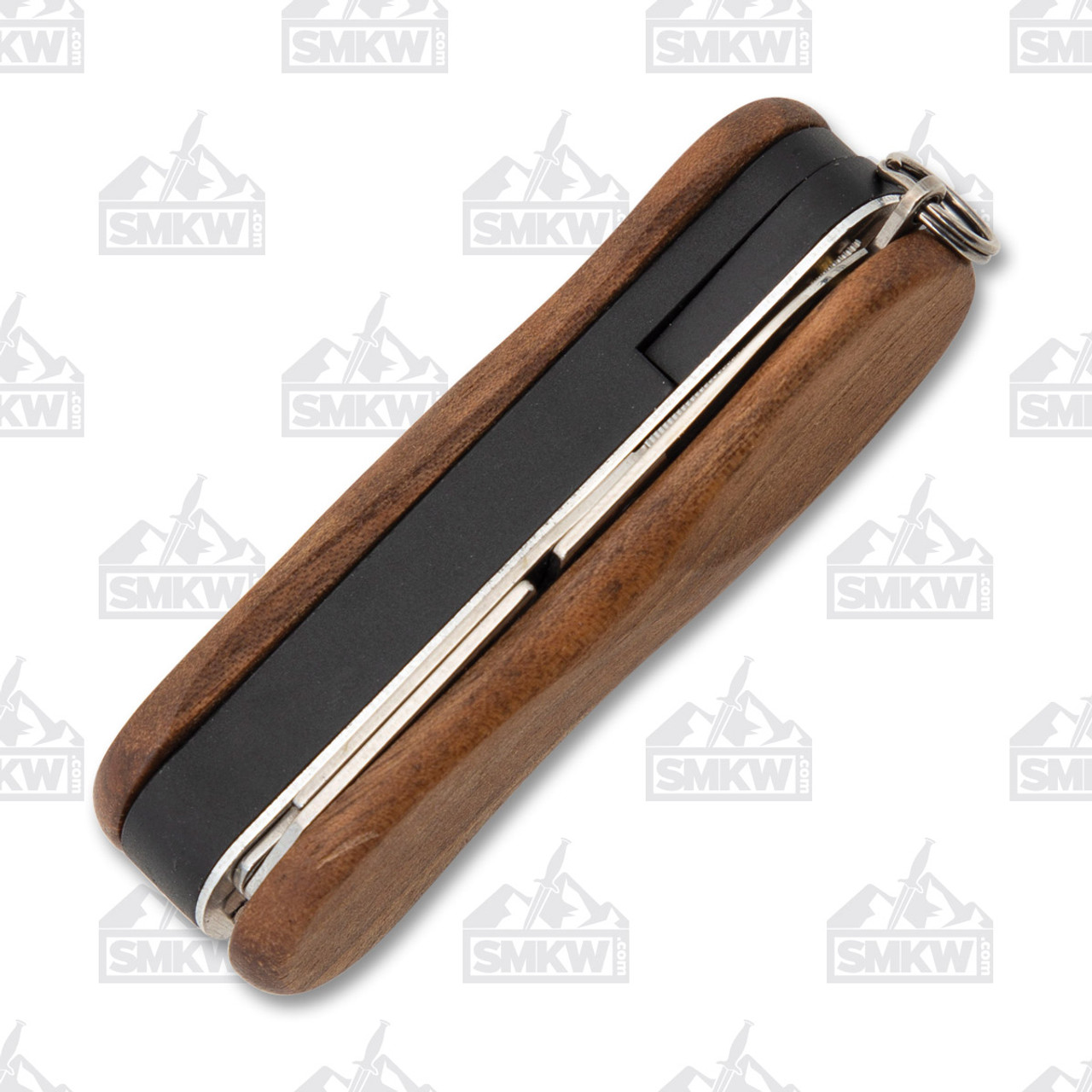 Victorinox Swiss Army Nail Clip 580 Walnut Wood Scales 0.6461.63