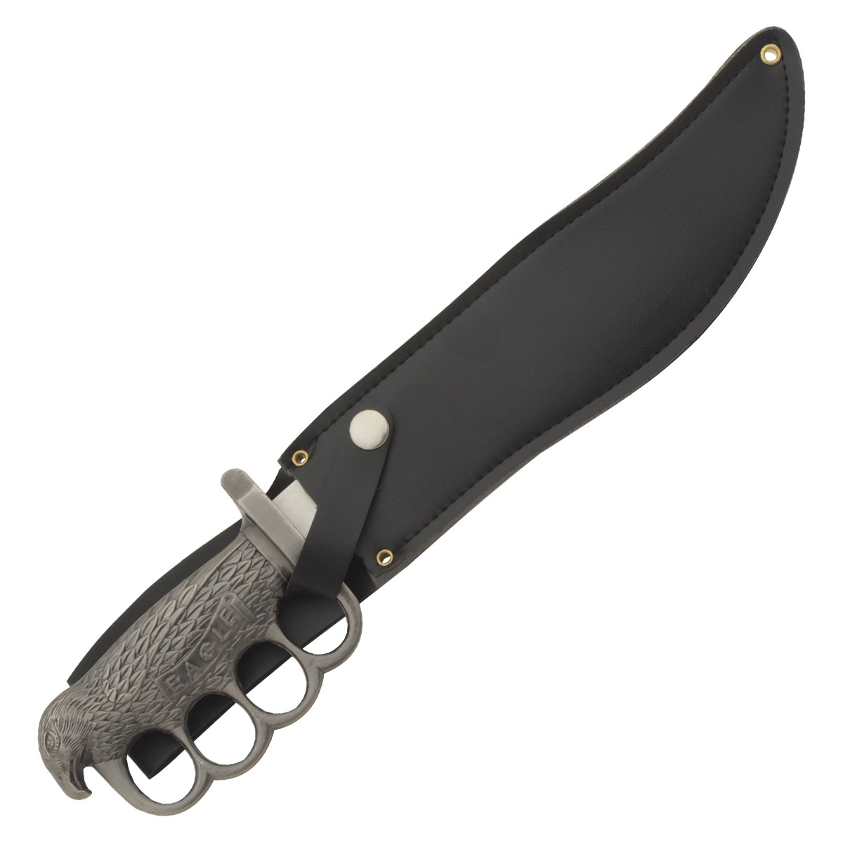SZCO Supplies Eagle Knuckle Guard Bowie Fixed Blade Knife