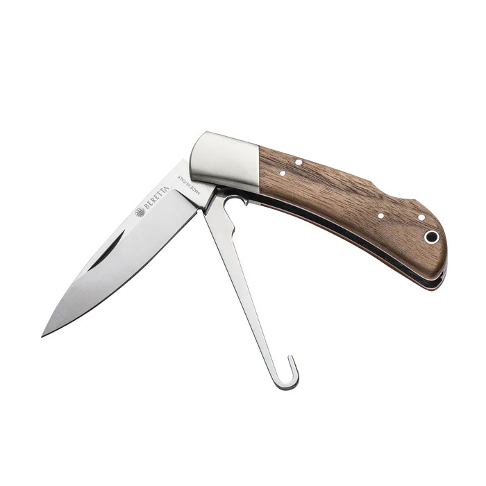 Beretta Nyala 2-Blade Lockback Folding Knife With Bird Guthook CO251A273508B4