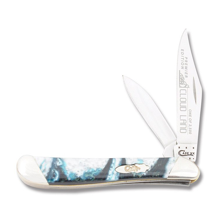 Case XX Slant Bolster Cloud Land Corelon Peanut Folding Knife CAS9220CL