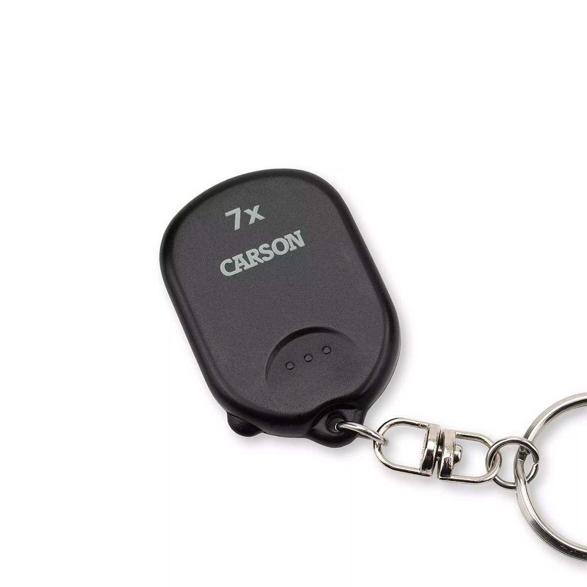 CARSON Clip & View 7x Pop-Up Magnifier Keychain