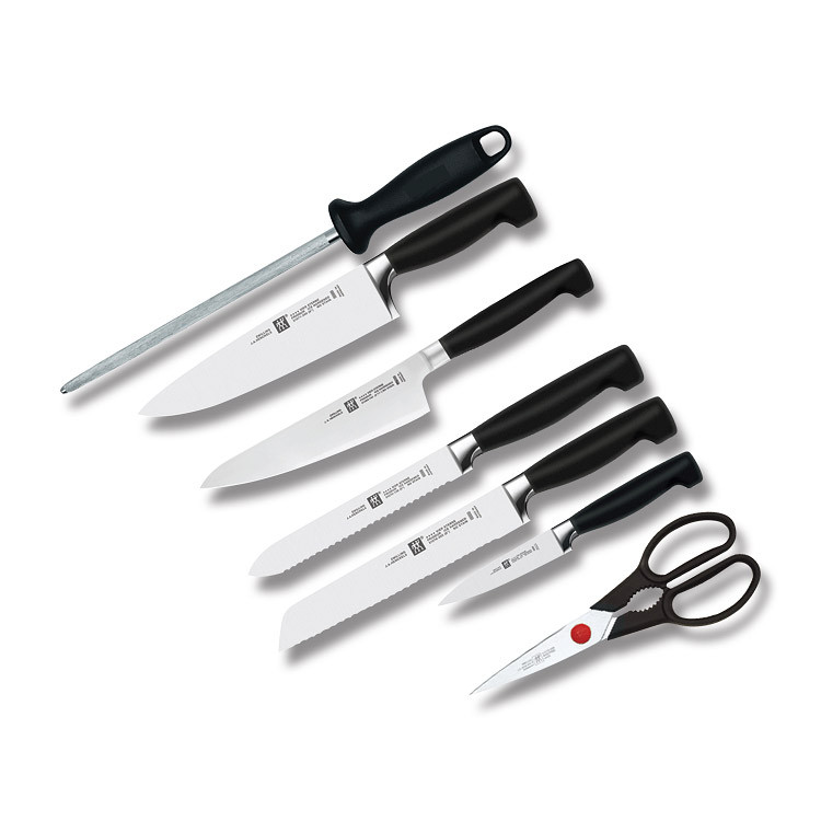 Zwilling J.A. Henckels Four Star 8 Piece Block Set 1018574 - Smoky