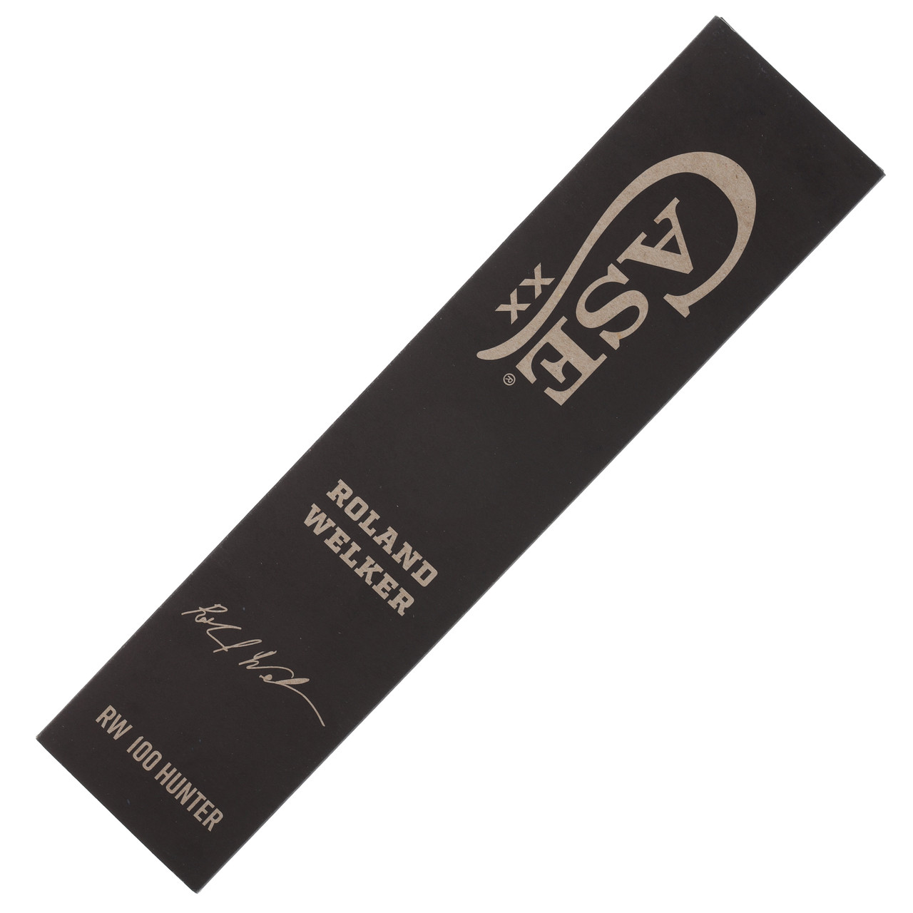 Case XX Roland Welker RW100 Hunter Fixed Blade Knife Smooth